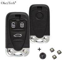 【☄New Arrival☄】 qiukekang81481 Okeytech เคส Kunci Remote Mobil สำหรับ Alfa Romeo 159 Brera Giulietta 3ปุ่มปลอกหุ้มพร้อมอุปกรณ์เสริมสำหรับใส่กุญแจอัตโนมัติ Fob