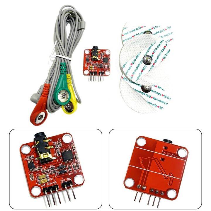 Muscle Sensor 3.3-5V By Detecting Electromyogram Emg Sensor For Arduino ...