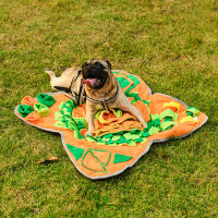 Dog Toys Increase IQ Snuffle Mat Slow Dispensing Feeder mat Puzzle Puppy Training Games Feeding Food Inligence dog Toy