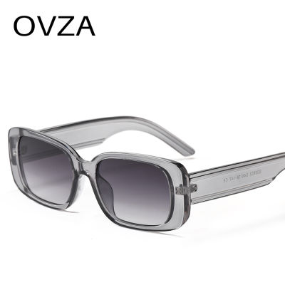OVZA แว่นตากันแดด Retro Vintage ผู้หญิง2022คลาสสิกสี่เหลี่ยมผืนผ้าผู้ชายแว่นตา UV400เลนส์ S1067