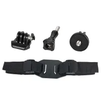 Bộ Dây Đeo Giữ Mũ Bảo Hiểm Cho Insta360 ONE X X2 Phụ Kiện Giá Đỡ Máy Ảnh Toàn Cảnh Gắn Đai Điều Chỉnh Được Cho Máy Ảnh Hành Động