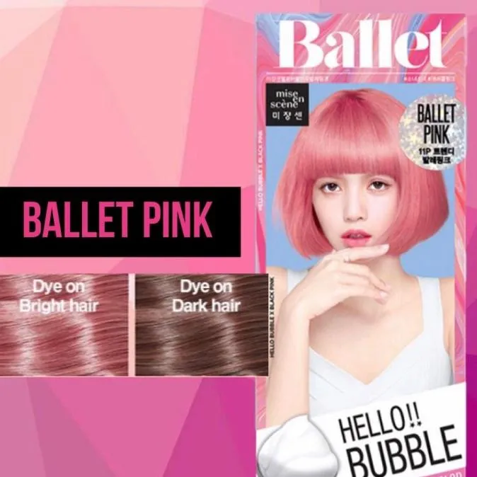 MISE EN SCENE Hello Bubble Hair Color 100 Original Pewarna rambut Lazada Indonesia