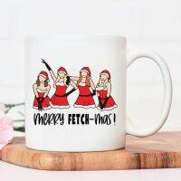 Winter New Design Coffee Mug Women Merry Christmas Ceramics Mugs Cute Taxi Dancer Printed Fashion Practical Water Cup for Girls