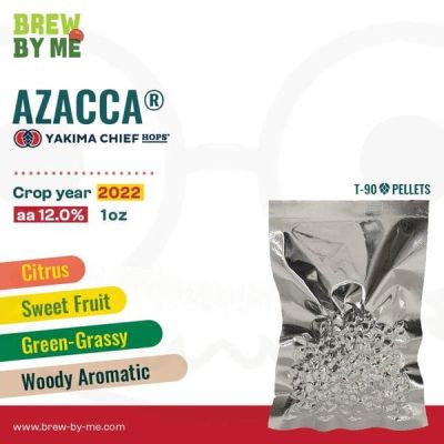 ฮอปส์ Azacca® (US) PELLET HOPS (T90) โดย Yakima Chief Hops | ทำเบียร์ Homebrew