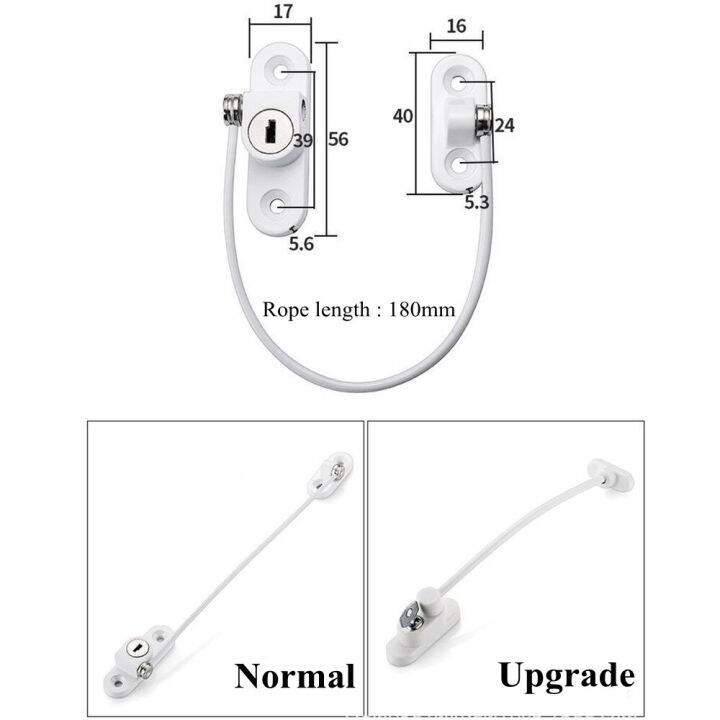 4ชิ้น-ล็อตตัวจำกัดหน้าต่างบ้านเครื่องป้องกันตัวล็อกประตูเด็กล็อคหน้าต่างสำหรับเด็กลิ้นชักล็อคที่มีรหัสผ่านอุปกรณ์ล็อคตู้และสายรัดความปลอดภัยของเด็ก