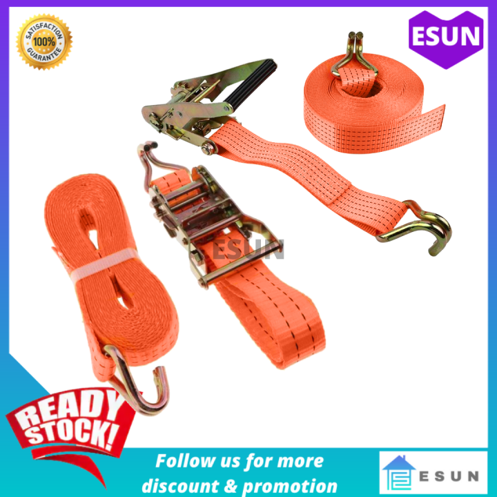 Heavy Duty Ratchet Tie Down Strong Ratchet Strap Belt Muti Size Lazada
