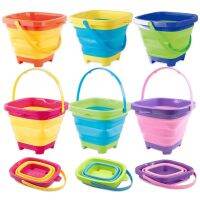 ป่าร้อน LIN431 - ♧ Beach Collapsible Purpose Silicone Pail