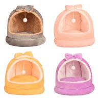 Warm Soft Cat Bed Winter House Cave Dog Soft Nest Kennel Kitten Bed House Sleeping Bag for Small Medium Dog Cat Supplies