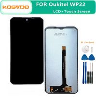 WP22 Oukitel ตัวแสดงอ่านแอลซีดีหน้าจอสัมผัสประกอบอะไหล่จอแอลซีดี + เครื่องมือของแท้ใหม่100%