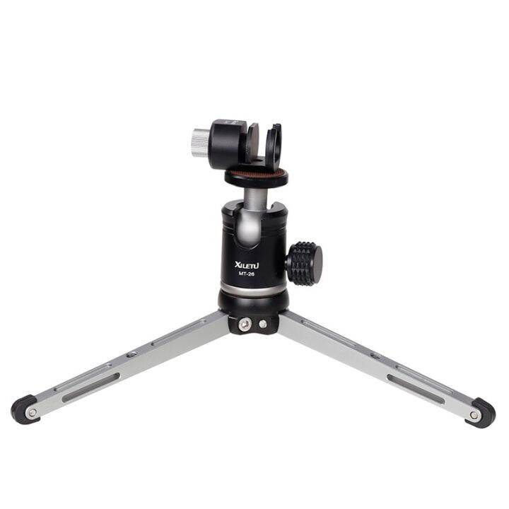 xiletu-all-metal-mini-lightweight-tabletop-tripod-stand-w-360-degree-ball-head-for-cameras-dslrs-gopros-internet-online-course