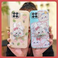 dustproof protective case Phone Case For OPPO F17 Pro/Reno4 Lite/A93 4G/Reno4F Cartoon Glitter Skin feel silicone cute