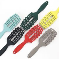 【hot】☃☍卍  6 Claw Hair Scalp Massage Comb Hairbrush Bristle Wet Curly Detangle Hairdressing Styling