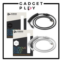 [กรุงเทพ ด่วน 1 ชั่วโมง] Glorious Coil Cable (Ghost White / Phantom Black)  สินค้าประกันศูนย์ไทย