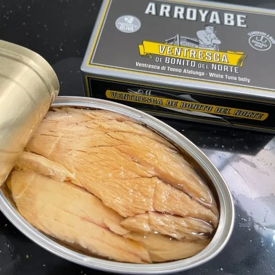 White Tuna Belly in Olive Oil Lazada.co.th