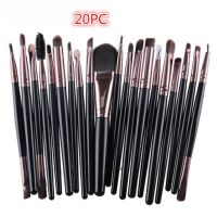 【cw】 MAANGE Make Up Brushes Beauty 20 pcs  Makeup Brush Lip Eyeshadow Foundation Toiletry Kit Wool Set Tools 2018 August8