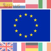 ┇✚◎ European Flags EU Europe 90x150cm Polyester France Germany Ireland Switzerland UK Spain Poland Slovakia National Flag and Banner