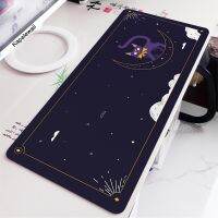 Space Pad Mouse Pad บริษัท แมวน่ารัก Black Mause Pad พรมสีชมพู Desktop Pad 90x40 Mouse Pad เครื่องเกม Mechanical Keyboard Game Pad