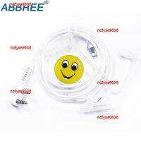 nc5yse960i6 2023 High Quality ABBREE PTT Air Acoustic Tube Smile Face Headset Earpiece For Baofeng Portable Radio UV-5R BF-888S GT-3 UV-B5 walkie talkie