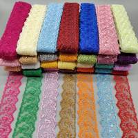 Wholesale 10 Yard 4CM Wide Lace Trim Diy Clothes Fabric Used For  Lace Ribbon Bedding fabric curtain sofa cushion cover material Fabric  Material