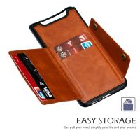 【hot】 Card Slot Flip Leather for Coque Samsung A80 Case Luxury Wallet Holder for Samsung Galaxy A80 2019 Case A 80 SM-A805 Shockproof