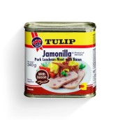 Thịt heo Tulip Jamonilla Pork Luncheon Meat with Bacon hộp 340gr