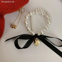 ■❄∋ Elastic hair bands accessories scrunchie ties woman braids bows for girls korean summer tiara fashion Lot Ribbon new 2022 pearls