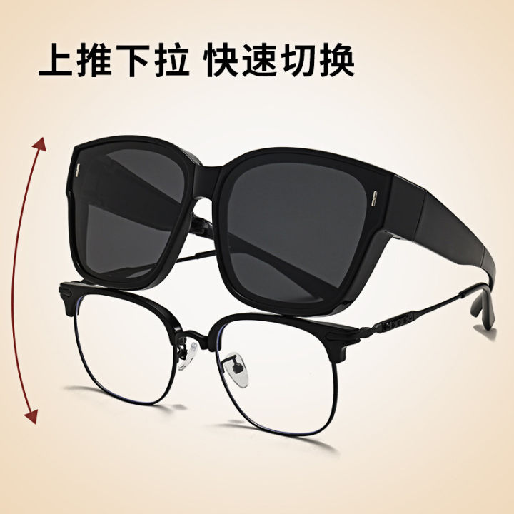 hot-sales-ฤดูร้อนรุ่นใหม่-tr90-เลนส์กรอบสายตาสั้นพับได้แว่นกันแดดโพลาไรซ์แบบพกพาแว่นตาแฟชั่นขายส่ง-8136