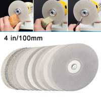 4 "100Mm Diamond Coated Grinding Wheel Disc 80-2000 # Diamond Coated Flat Lap Wheel Lapify Grinding Polishing Disc Power Tool