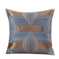 Pillows Decor Home Cushion Cover 450x450mm Jacquard Geomterric Luxury European Style Sofa Pillow Cover Cushions