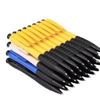 10/30Pcs Pens Refills /Set Press Ball Point Pen Refill Black Students 0.7 Oil Core Bullet Office Blue Ballpoint Advertising Pens