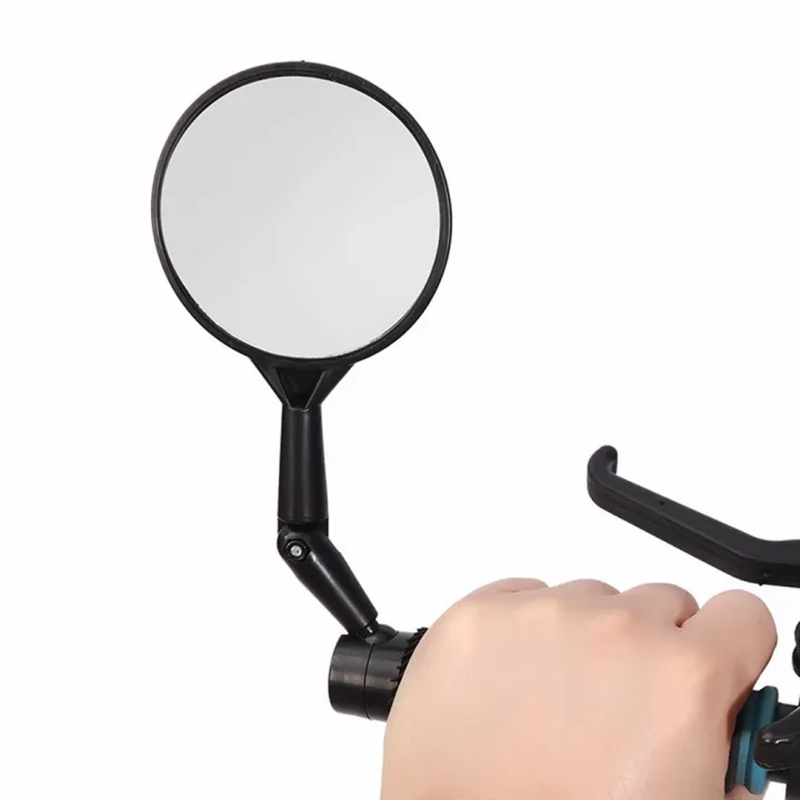 Mirrycle Bar End Rear View Mirror 3 Convex Lens For Mountain / Commuter