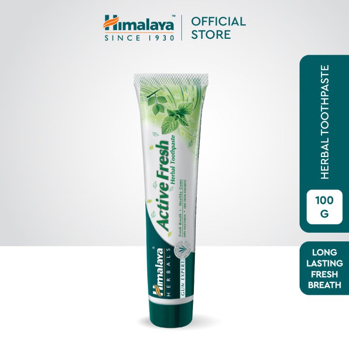 HIMALAYA Active Fresh Herbal Toothpaste 100g | Lazada