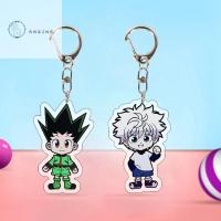 อันซีนจี้อะนิเมะ Kurapika พวงกุญแจสองด้าน Killua HUNTER X พวงกุญแจล่าสัตว์