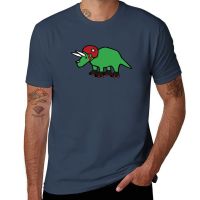 JHPKJNew Roller Derby Triceratops T-Shirt anime clothes graphics t shirt tshirts for men 4XL 5XL 6XL