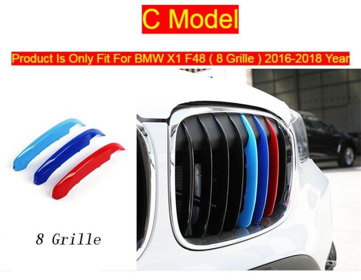 jn-อุปกรณ์แต่งรถสำหรับ-bmw-x1-e84-f48-อะไหล่กระจังหน้าสำหรับ-m-sport-ลายฝาปิดตะแกรงสติกเกอร์ตกแต่งรถ