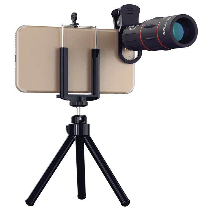 apexel-18x-telephoto-zoom-lens-telescope-monocular-mobile-phone-lenses-for-iphone-samsung-smartphones-for-camping-hunting-sports-smartphone-lensesth