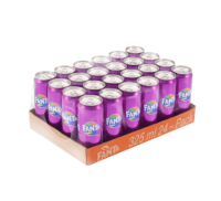 ? ? จัดส่งฟรี แฟนต้า น้ำอัดลม น้ำองุ่น 325 มล. 24 กระป๋อง Fanta Soft Drink Grape 325ml Pack 24  บริการเก็บเงินปลายทาง