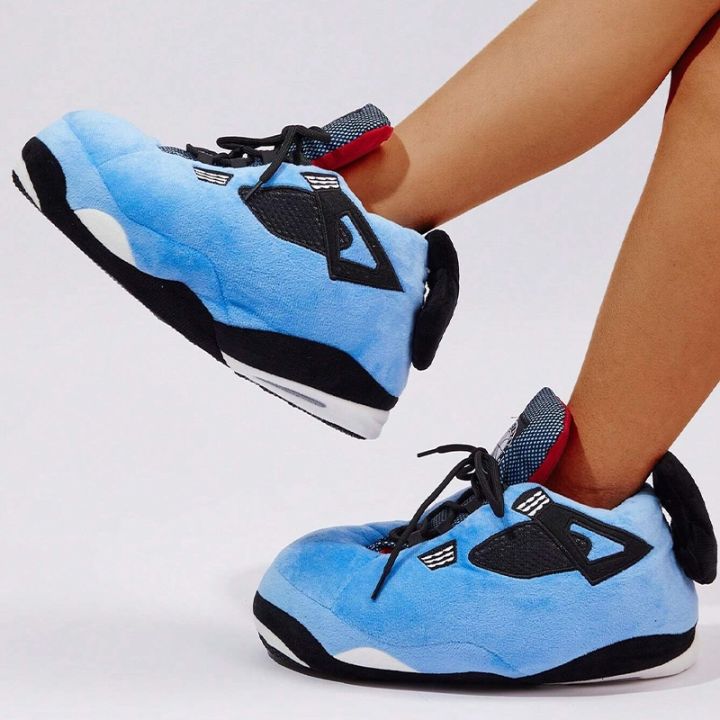 แฟชั่น2023-รองเท้าแตะดีไซน์รวมบาสเกตบอลหญิงรองเท้าแตะใส่เดินในบ้านตัวอักษรกราฟิก-รองเท้าสตรีแบบนุ่มๆมีไซส์ใหญ่