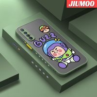 เคส JIUMOO สำหรับ OPPO Reno 3 Pro 4G Reno 3 Pro 5G เคสนีโอ X2ลายการ์ตูนน่ารักๆด้านเคสโทรศัพท์โปร่งใสซิลิโคนขอบสี่เหลี่ยมเคสกันกระแทกคลุมทั้งหมดป้องกันเลนส์กล้องนิ่ม