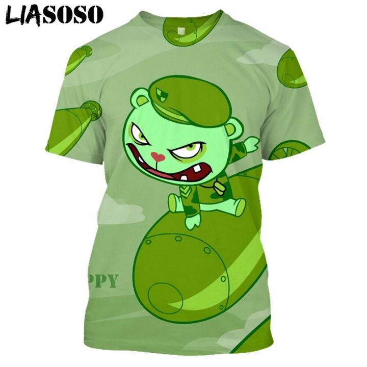 liasoso-ใหม่-harajuku-สไตล์เสื้อ-tees-ผู้ชายผู้หญิงลำลองเสื้อยืดอะนิเมะ-happy-tree-friends-3d-พิมพ์เสื้อแบรนด์เสื้อผ้า-a138