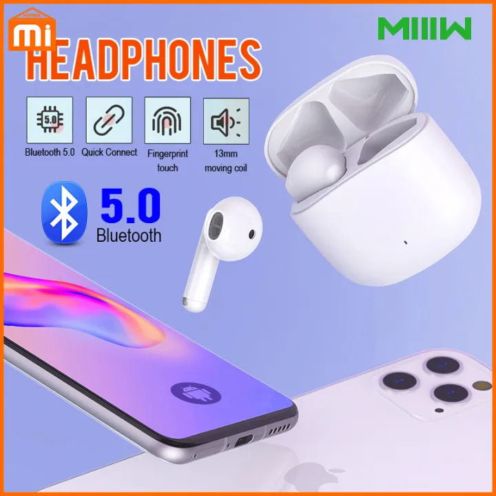MIIIW Marshmallow Headphones บลูทูธ 5.0 TWS True Wireless Bluetooth