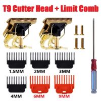 4Pcs/Set Size 1.5/3/4.5 T-Blade Mens Hair Clipper Trimmer Limit Comb Guide Combs Barber Replacement for T9 Trimmer