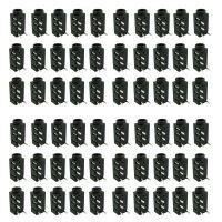 200Pcs 3.5mm Female Audio Connector 4 Pin DIP Headphone Jack Socket PJ-320A