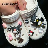【 CuteDeco】Cartoon Cute Animals (21 Types) Pudding Dog / Meredith / Three Eyes Charm Button Deco/ Cute Jibbitz Croc Shoes Diy / Charm Resin Material For DIY