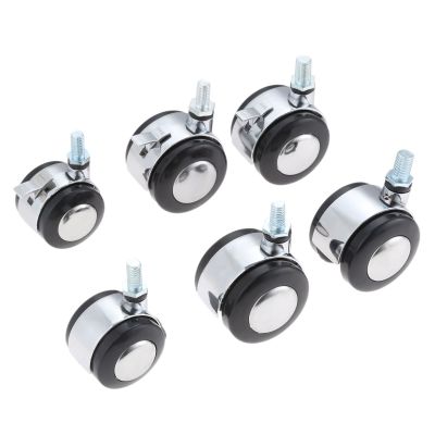 【LZ】bianyotang672 1 Pc 360 Degrees Swivel Universal Wheels Hardware Furniture Casters for Plate Roller Trolley Carts Office Chair 1.5/2 Inch Brake