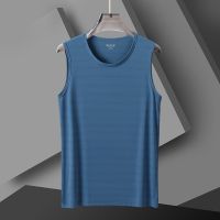 Short Sleeve Vest MenS For 2023 Summer Solid Black White Tshirt GYM Running Tank Top Tees Fashion Clothes OverSize 6XL 7XL