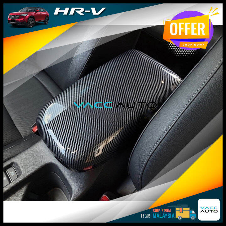 Honda HRV HRV 20222023 Armrest Center Console Carbon Cover HRV