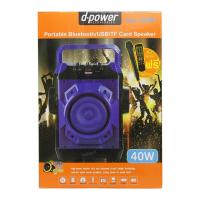 Dpower ลำโพงบูลทูธ Bluetooth FM 40W รุ่น K10W