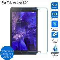 [Hot K] กระจกนิรภัยสำหรับ Samsung Galaxy Tab Active 2 Active2 SM-T390 8.0 T360 T365 T390 T395ฟิล์มแผ่นป้องกันหน้าจอแท็บเล็ต