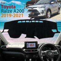 แผ่นบังแดดผ้าคลุมแผงควบคุมภายในกระบัง Bantal Alas กันแดดสำหรับ Toyota Raize Daihatsu Rocky Perodua Ativa A200 2019 2020 2021